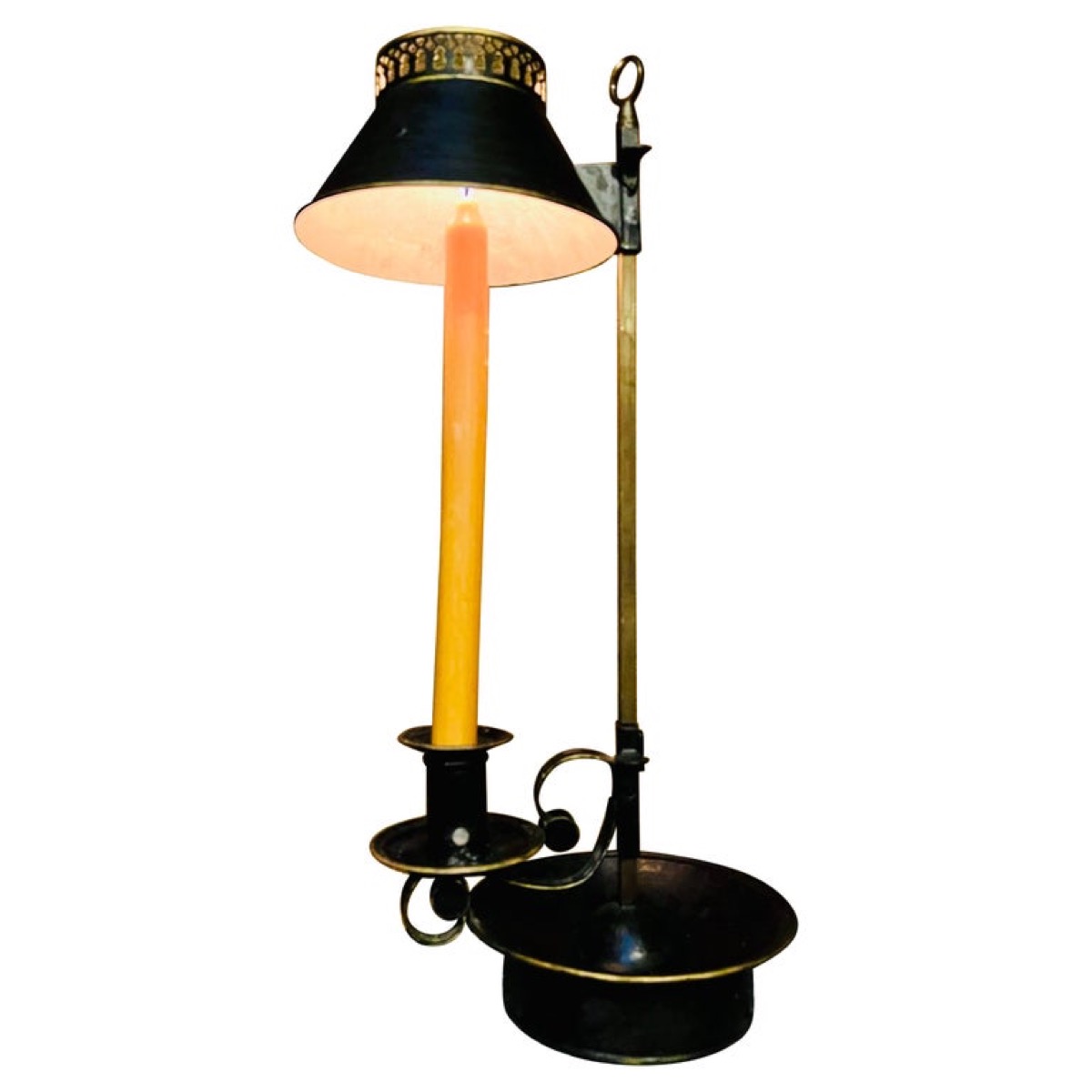 Brass bouillotte deals lamp